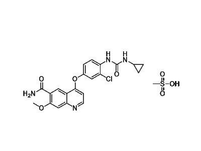 甲磺酸樂伐替尼 (CAS: 857890-39-2)